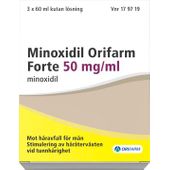 Alternativt forslag gerningsmanden bule Handla Minoxidil Orifarm Forte 50 mg/ml, Minoxidil, kutan lösning, 60 ml på  Mathem